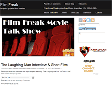 Tablet Screenshot of filmfreak.com